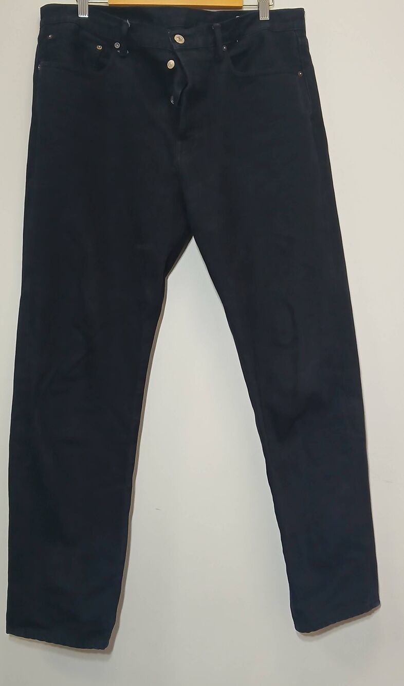 Ayr mens 36/32  blue straight jeans pants normie